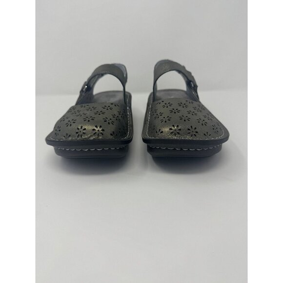 Alegria Jemma Woman's Shoes in Pewter Size 38 NEW IN BOX - Picture 2 of 8